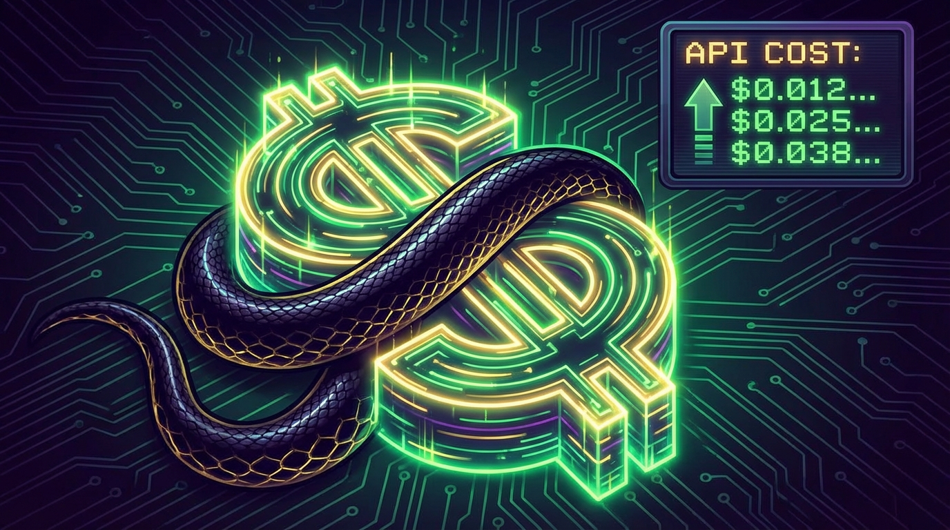 API costs squeezing like a boa constrictor